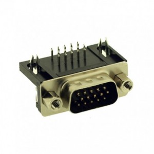 VGA D-SUB PLUG 15W R/A 22mm VHRS01-M151A