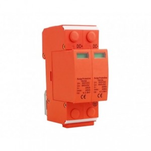 Surge Protection 40KA 2P 500V + Indicator DQSA-PV-COM-C40-500-2P