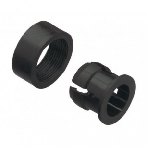 5mm 2P LED HOLDER FOR METAL PANEL - INCL. RING LA32B-1/2