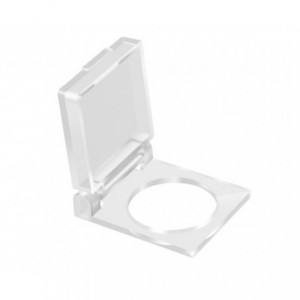 SAFETY COVER FOR 19mm PUSH BUTTON SWITCH CLEAR DPC-19