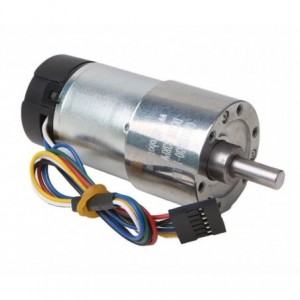 Geared Brush Motor 12V 83RPM With 5VDC Encoder GB37Y3530-12V-83R