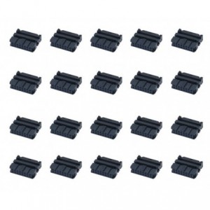 Socket Idc 16W With STRAIN-RELIEF - 1K/BOX FC-16 Bulk