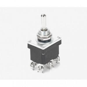 Toggle Switch Dpdt ON-OFF-ON 30A 12VDC Screw Terminal KN3F-203