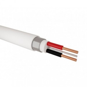 SURFIX 2.5 2C+EARTH ROUND WHITE - DEBULK AF2.5x2+EWH
