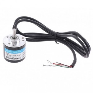 ROTARY SHAFT ENCODER 400P/R 7-24V NPN 38mm 6mm OPEN END B38S-6G5-26F-400B-2M