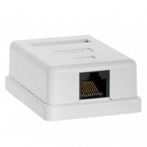 SOCKET W/M NETWORK 1xRJ45 CAT6 A-BH19-C00800