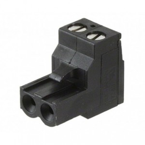 Socket Connector Str IN-LINE 2-WAY P5.08 Black 2EDGK-5.08-02P-13-1000Z(H)