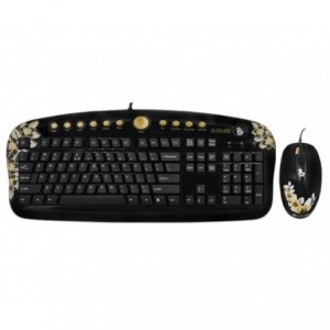 Corded Keyboard And Mouse Desktop Set GKSA-2803SS-DE
