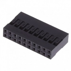 HOUSED SOCKETS DIL 2.54mm 20W TBA
