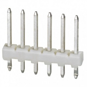 Header Sil Str 6-PINS P2.54 TH12 HEADER-6W-20