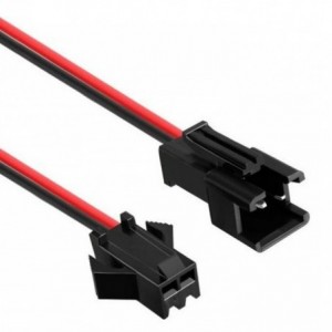 2W SM SERIES PLUG TO SOCKET 100mm LEAD P2.5mm SM-2P