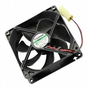 12VDC AXIAL FAN 92sqx25mm SLEEVE 1.44W TERMINAL END HA92251V4-Q01U-AA9