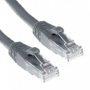 CAT5E Network Lead RJ45-RJ45 Grey 1:1 0.5M RAM-EC Comsz