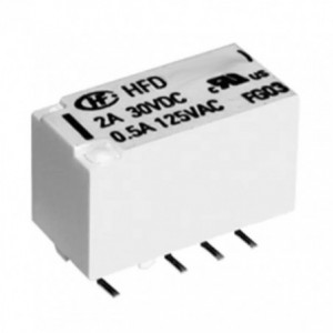 Relay Dpdt 2A 24V Rect 10 Pins Smd HFD3/24-SR