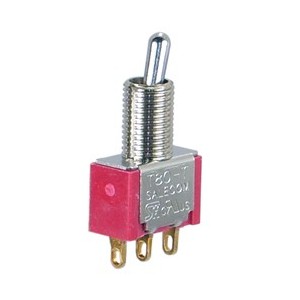 MINI Toggle Switch Spdt Sol Short Leaver T80T-8013-TEBG