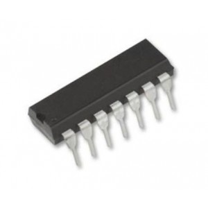 Ic MUX/DEMUX Triple 2X1 16DIP MM74HC4053N