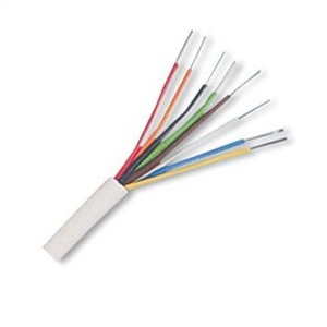 8C TEL/COM Wht Solid Cable - Debulk CAB-8C-SOL-WT