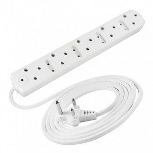 MULTIPLUG ADAPTER EXTENSION 5x15A 4x5A(EU) L5mx1.5mm2 BC2035/5P