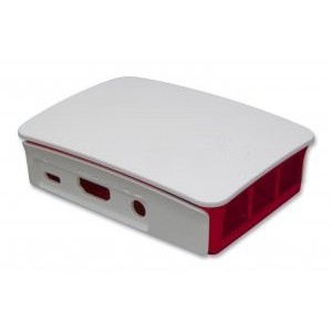 ABS Enclosure For Raspberry Pi 3 RD/WT Tzt 241 AAA-01