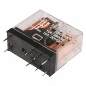Relay Spdt 16A 12VDC Rect 8PCB JQX-14FC1CZ16DC12V5