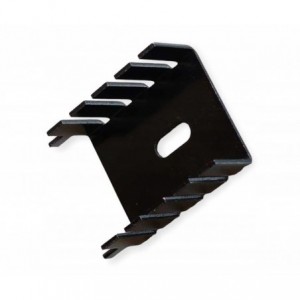 Stamped Heatsink TO220 Vertical 20K/W Black FK222-SA-220