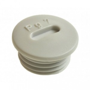 BLANKING PLUG POLY PG7 WHITE ID8.7mm OD12mm H8mm 52005949