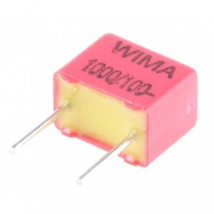 POLYPROPYLENE FILM CAPACITOR 2.2nF 100V P5mm FKP2D012201D00KSSD