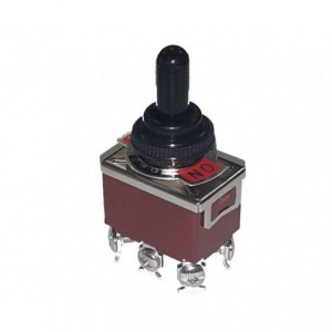 Large Toggle Switch Dpdt ON-OFF-ON With Cap Screw Terminals B067FX9