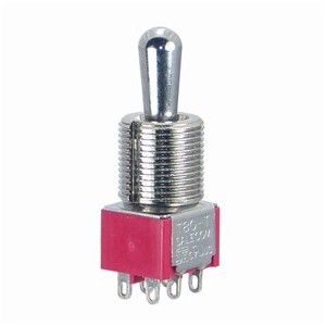 MINI Toggle Switch Dpdt 3-POS Solder T80T-8012-ZBQE