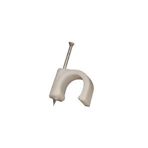 CIRCLE NAIL IN SADDLE 6mm WHITE - DEBULK CC-R6 WHITE