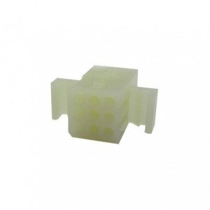 HOUSED SOCKET 9W 3.68mm IN-LINE 1625-9R / 03-06-1092
