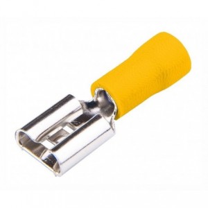 TERMINAL PRE-INSULATED YL 9.4mm FEM 3DF9