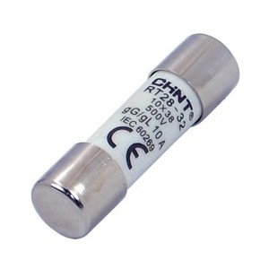 HRC FUSE CERAMIC ROUND 10x38 2A 380VAC/500VDC RT28-32-2A GL