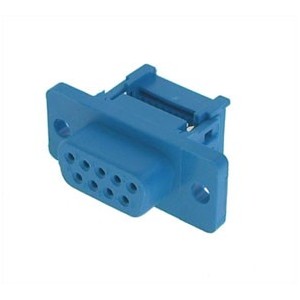 IDC SOCKET D-SUB 9W PLASTIC MNT &amp; PLASTIC STRAIN YEGF09S