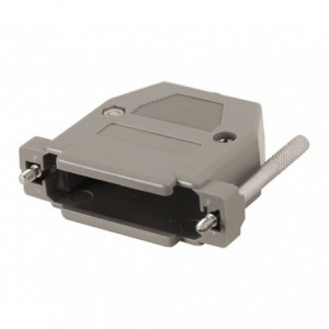 Cover 25W D-SUB Grey Thumb Screws YDL25P