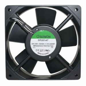 230VAC AXIAL COOLING FAN 120sqx25mm BAL 66CFM TERM DP201AT-2122HBT.GN