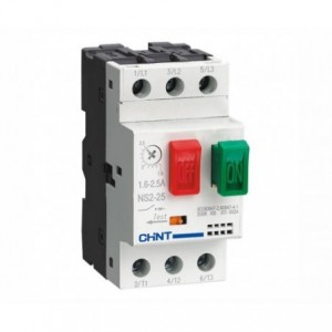 Manual Motor Starter 4KW 6 - 10A NS2-25-6-10A