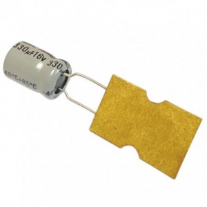 ELECTROLYTIC CAPACITOR RADIAL 330uF 16V ST 8x11 P3.5 E.CAP 330uF 16V