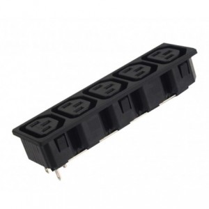 C13 5xIEC SOCKET PRESS-FIT ADAPTER K241564