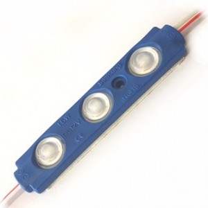 LED MODULE 3x COOL BLUE- 460-465nm 1.2W in-line 7013-5630-BLU-1.2W