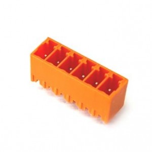 Header Str PCB-MNT 06P Closed Orange 15EDGVC-3.5-06P-15-00A(H)