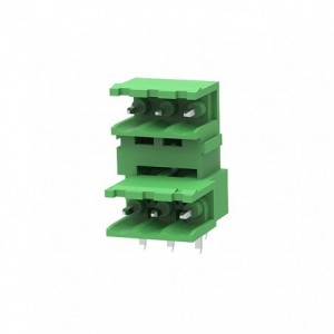 HEADER R/A DOUBLE DECK 6P OPEN-SIDES P5.00mm 2EDGRT-5.0-06P-14-00A(H)