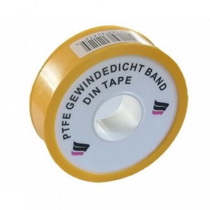 PTFE / TEFLON TAPE GERMAN DIN 12M x 12MM x 0.1MM 5003012