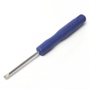 SCREW DRIVER BLUE FLAT 2mm DIFFERENT COLORS UF-FS-20-BL