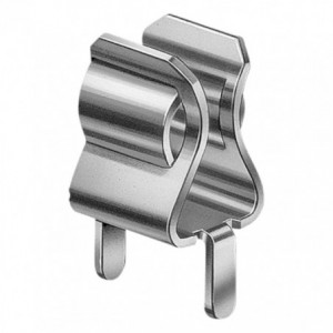 CLIP FOR FUSE 6x32 6.3mm BRIGHT TIN CQ-205S