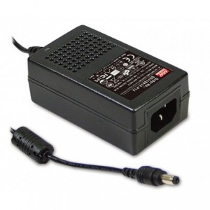 POWER SUPPLY D/T I220V O24V 0.75A 18W 2.1mm NO POWER LEAD GST18A24-P1J