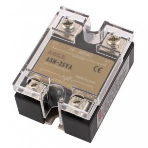 Solid State Dimmer Relay 0-480VAC 25A P/M 1PH ASH-25VA