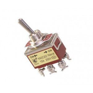 Large Toggle Switch Dpdt ON-ON Screw Terminals KN3C-202