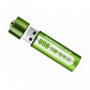 LI-ION AA USB RECHARGABLE BATTERY 1.5V 1800mWh 230578