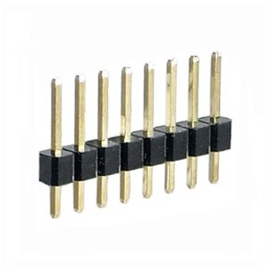Header Sil Str 40W 2.54 TH19 Brass Pins 210549 - Debulk